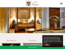 Tablet Screenshot of palazzocapuamalta.com